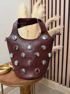 BOLSO CUBO MARRÓN