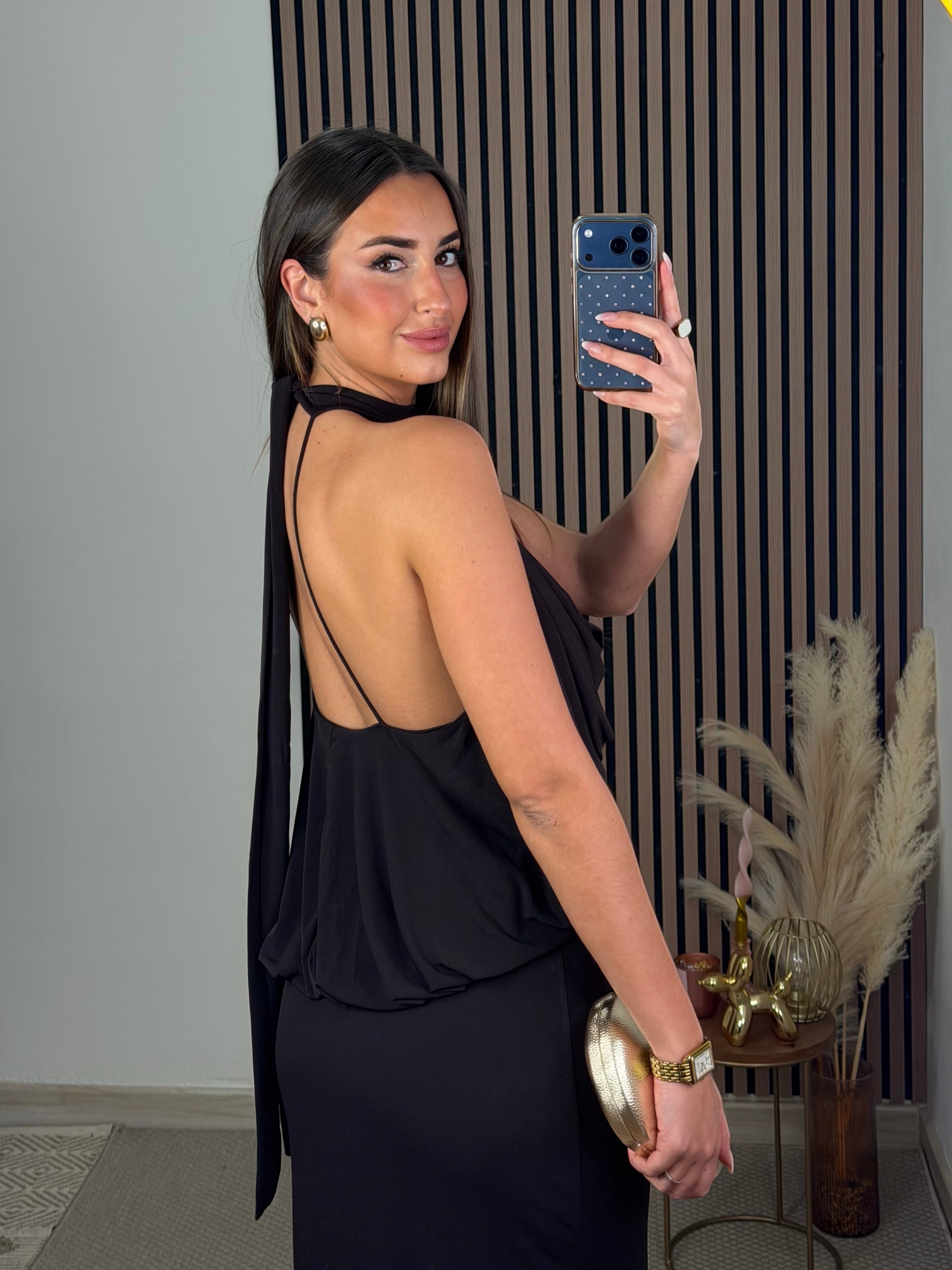 VESTIDO ROSA MARRÓN