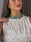 CHOKER ECLIPSE TURQUESA