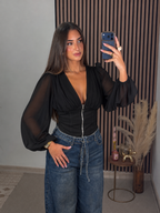 CAMISA AMELIE NEGRA