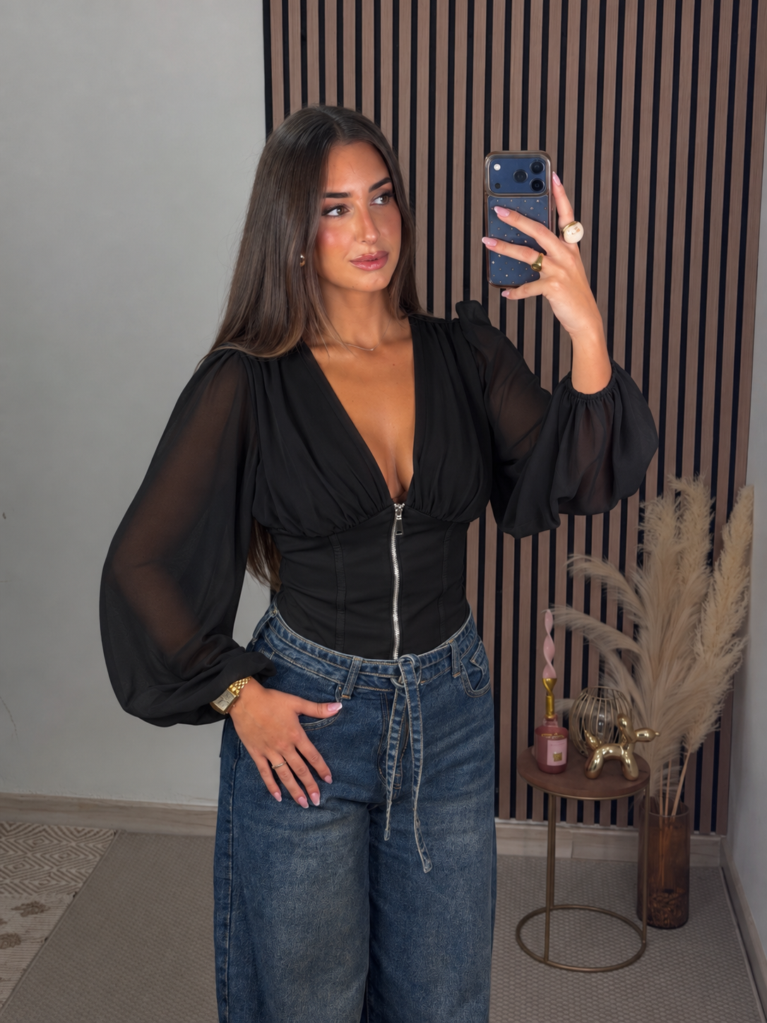 CAMISA AMELIE NEGRA