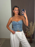 CORSET DENIM