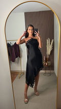 VESTIDO LENCERO NEGRO