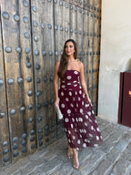 VESTIDO CARMEN TINTO