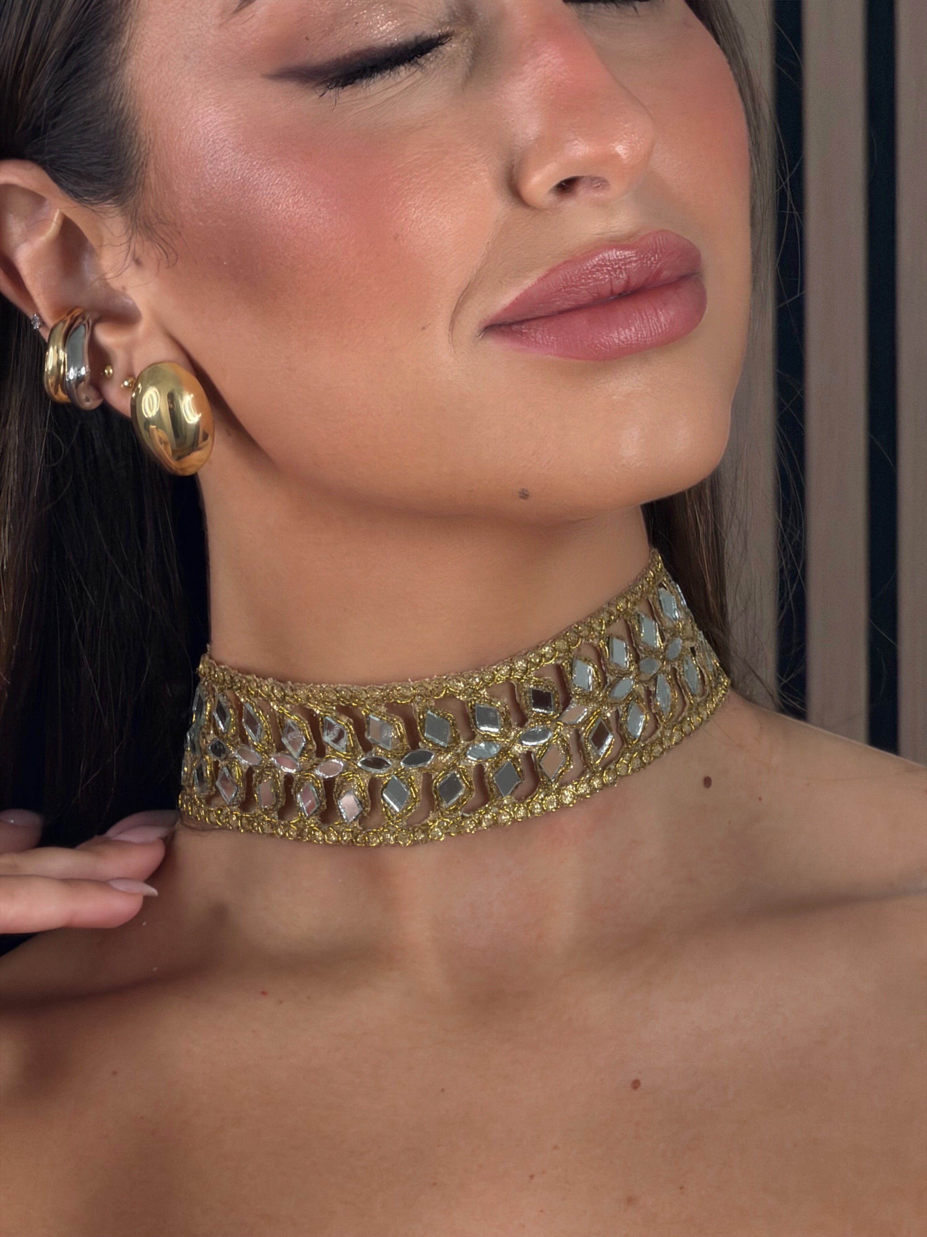 CHOKER ESPIGA