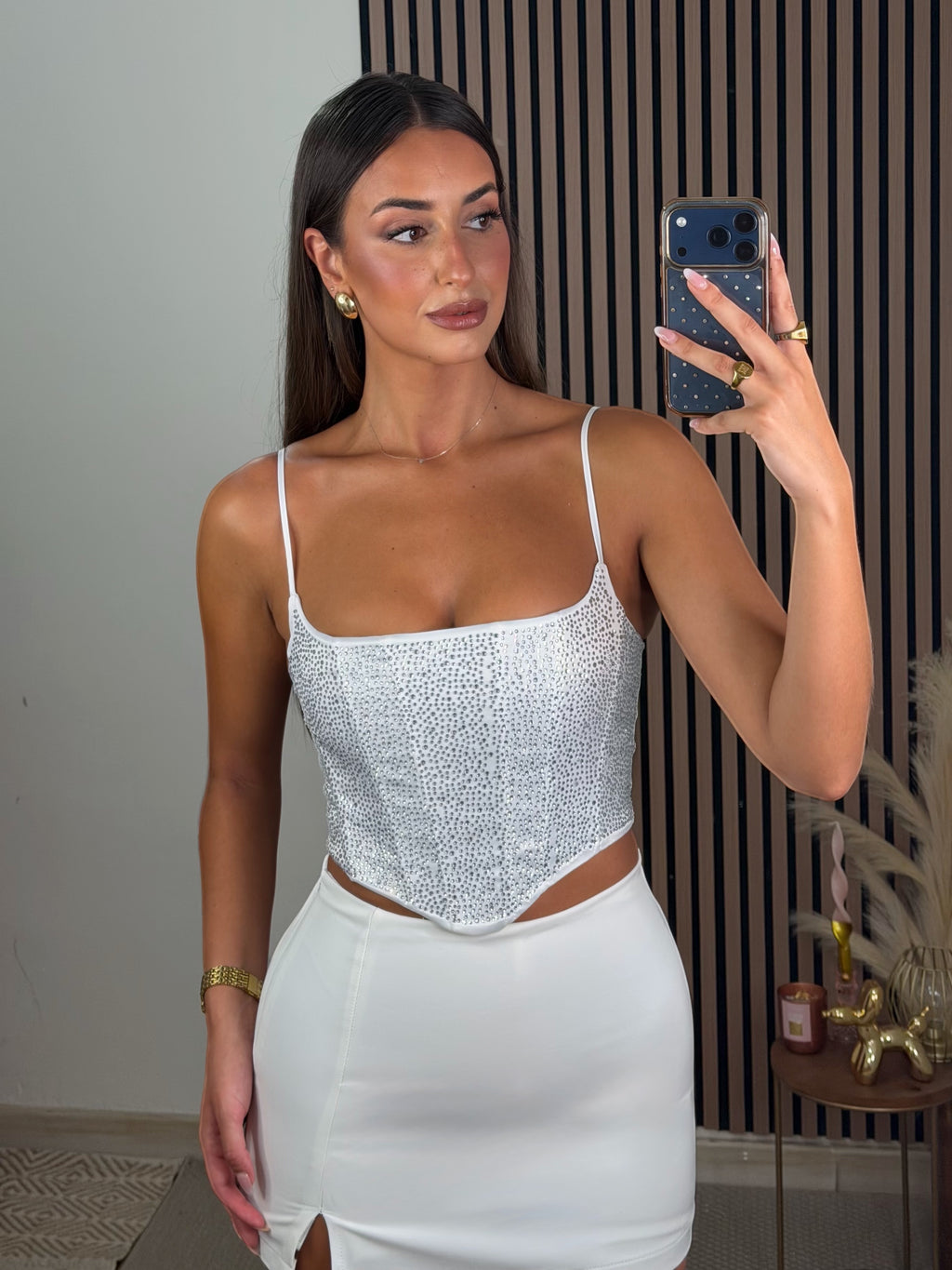 FALDA PANTALÓN BLANCA