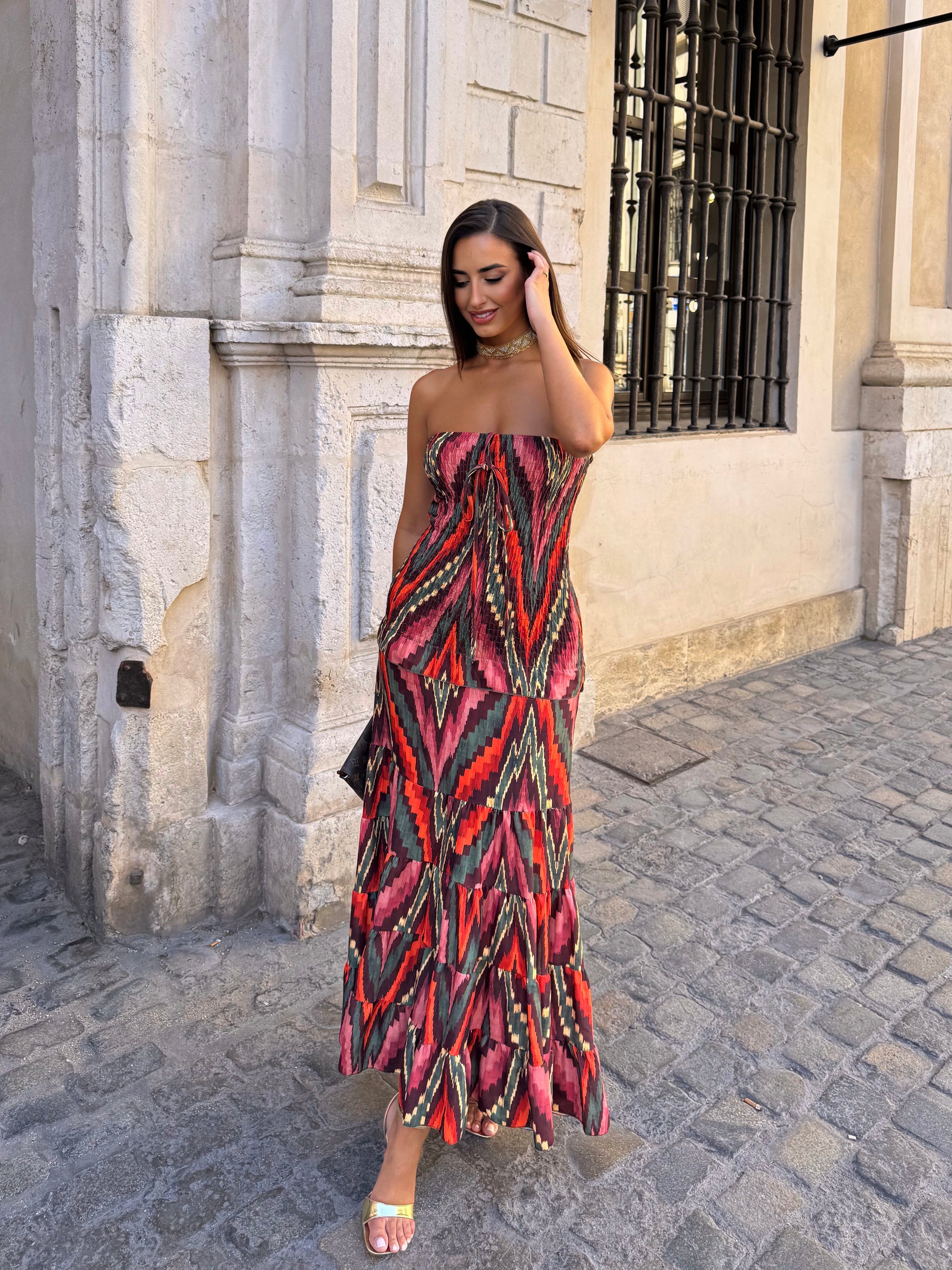 VESTIDO LAVINIA ROJO
