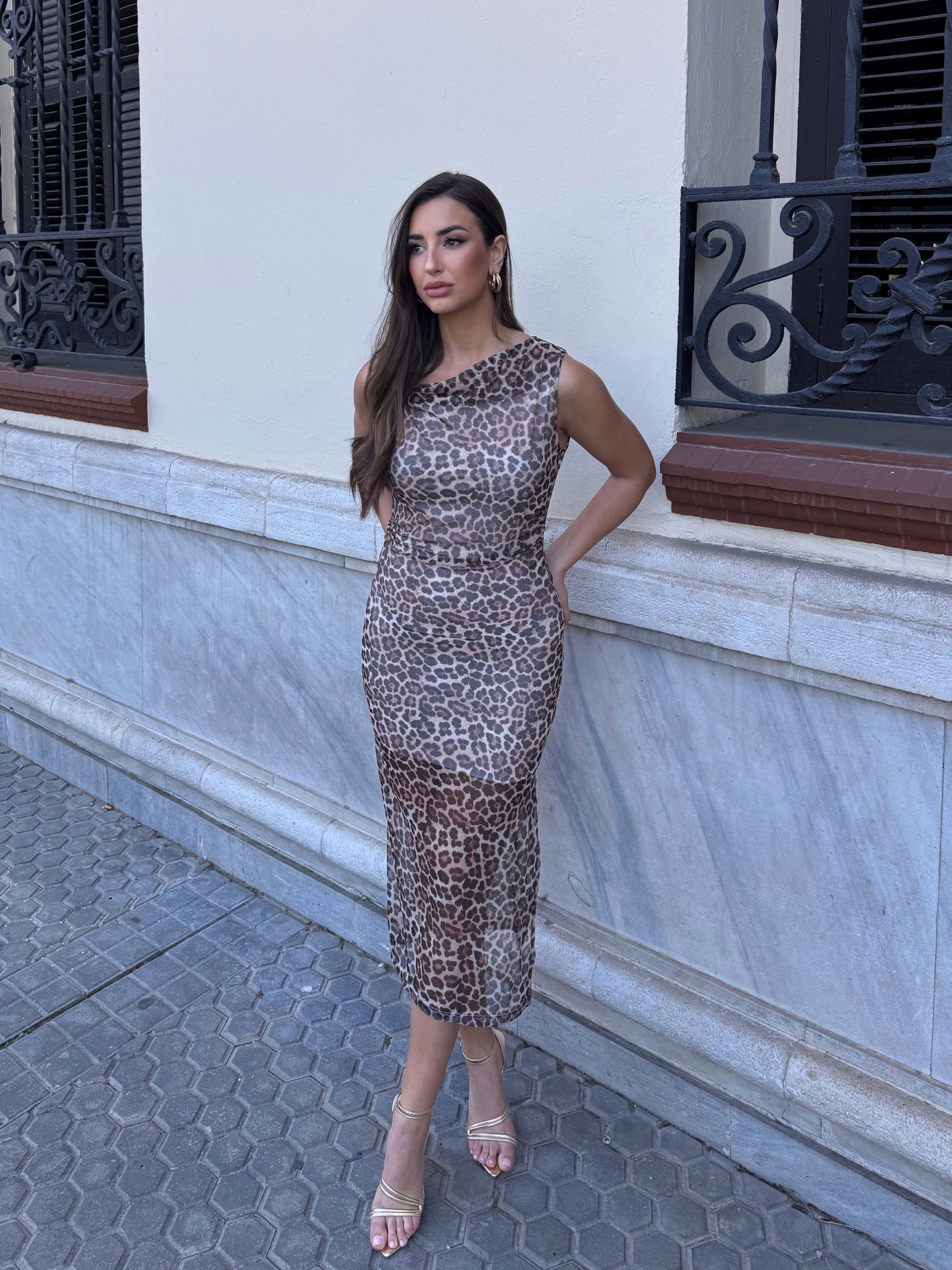 VESTIDO ANIMAL PRINT