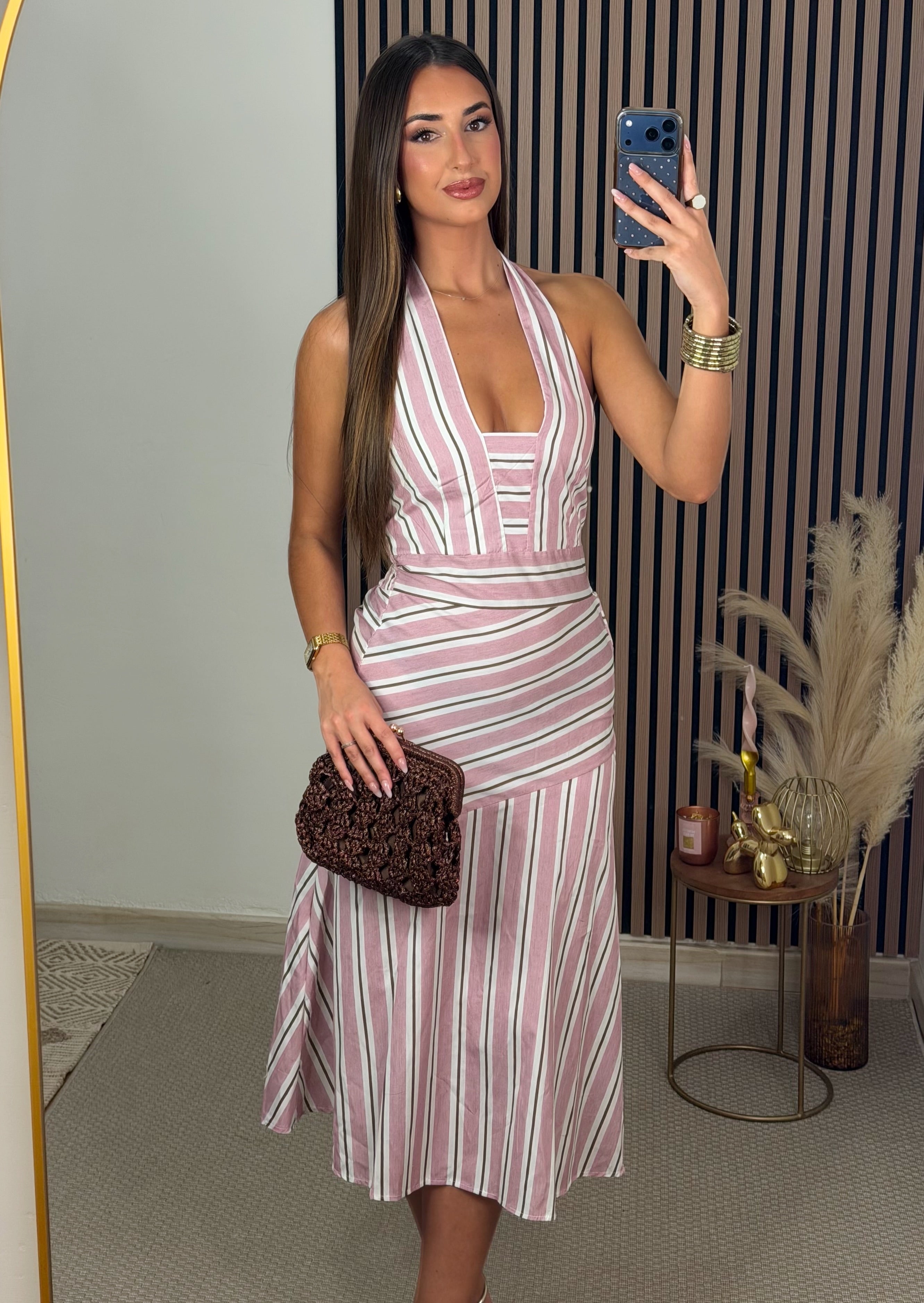 VESTIDO GRECIA ROSA