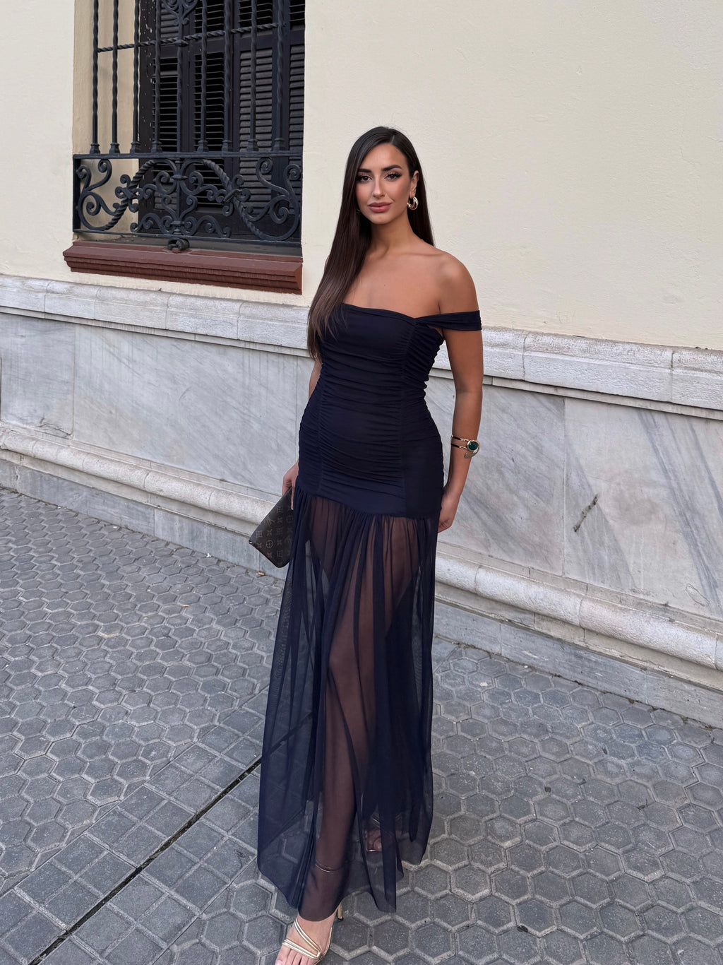 VESTIDO TULL ESMERALDA