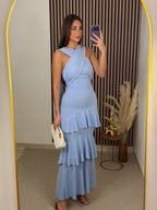 VESTIDO LALA CELESTE