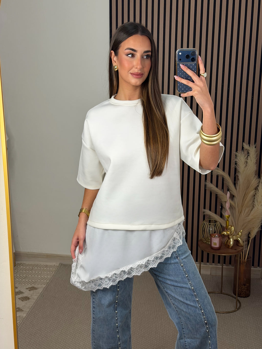 CAMISETA AURE BLANCA