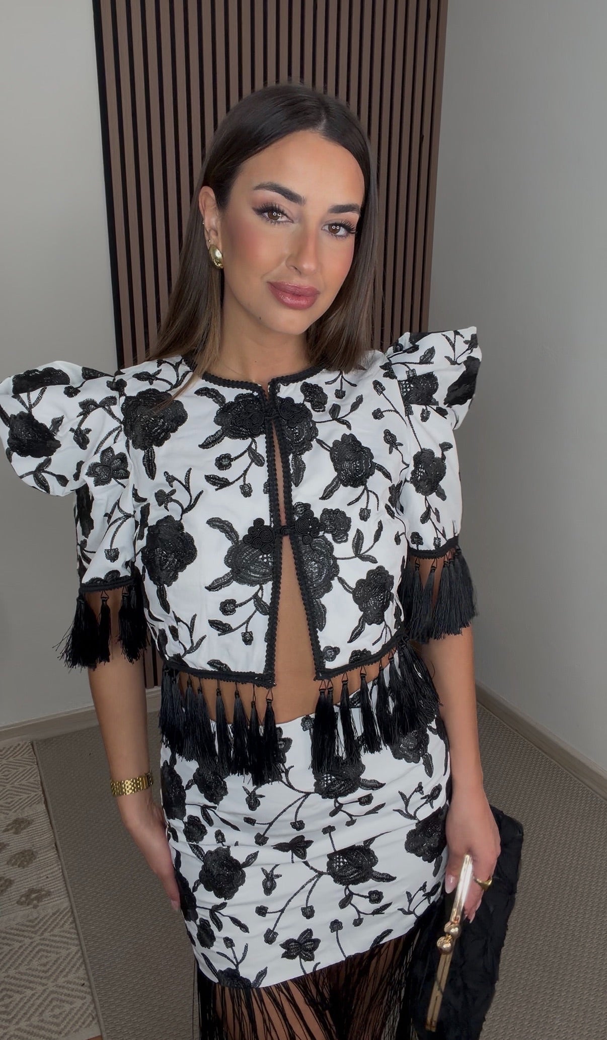 CONJUNTO CANASTA VERANO BORDADO BLANCO