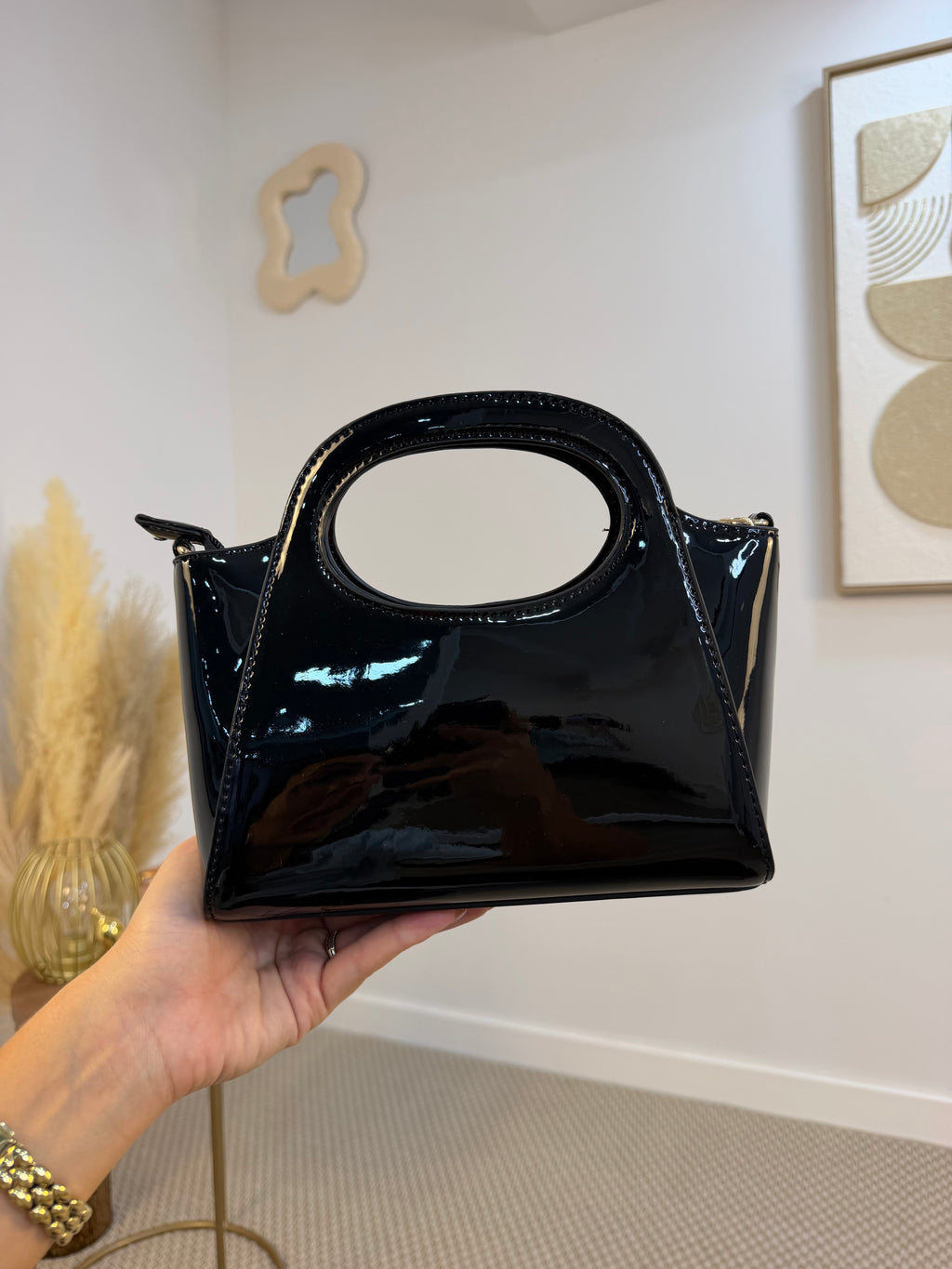 BOLSO BLACK GLOSSY