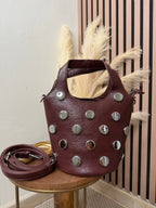 BOLSO CUBO MARRÓN