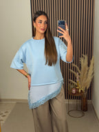 CAMISETA AURE AZUL