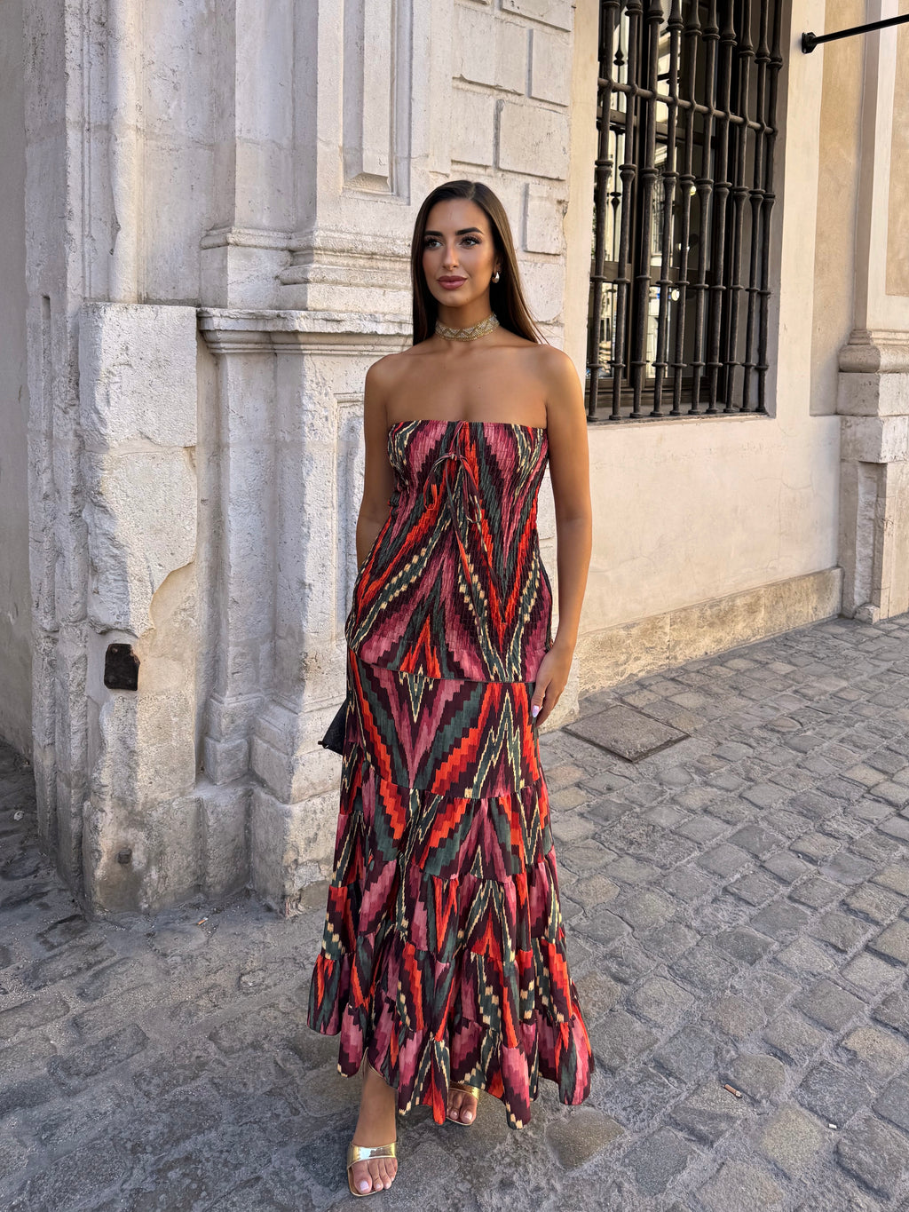 VESTIDO LAVINIA ROJO