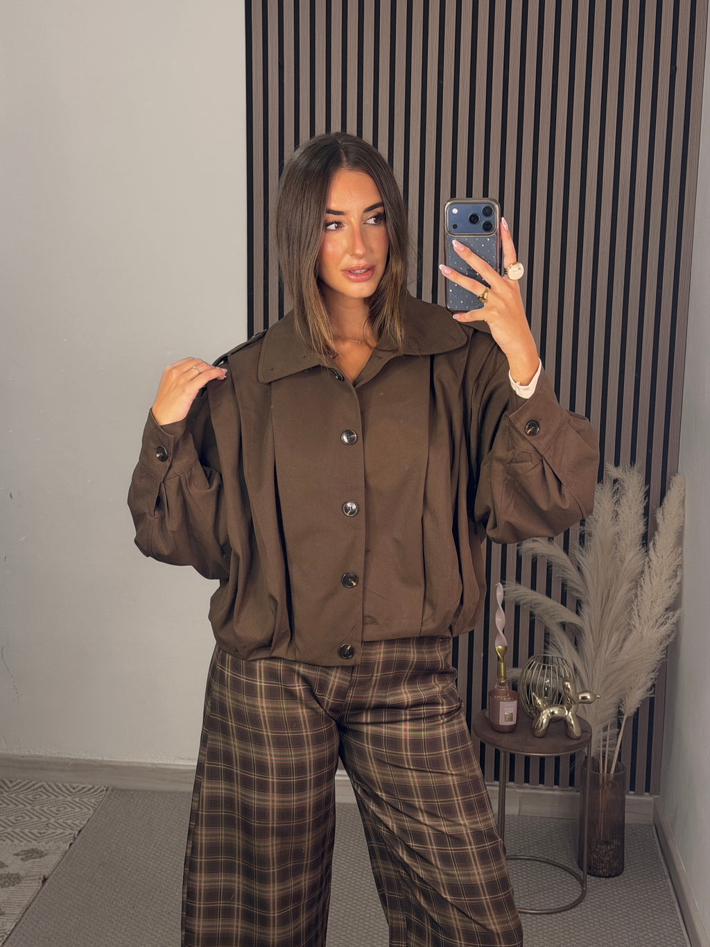 BOMBER GABARDINA