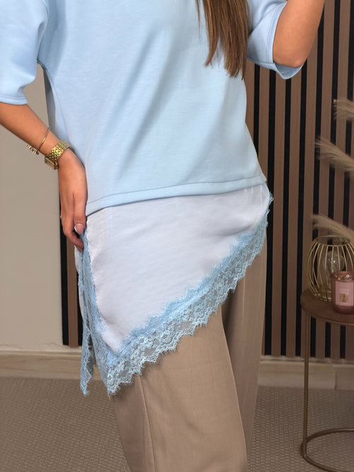 CAMISETA AURE AZUL