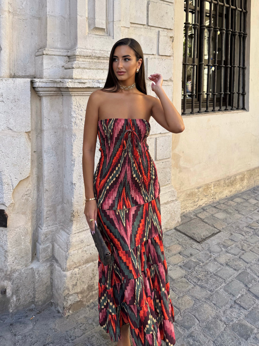 VESTIDO LAVINIA ROJO