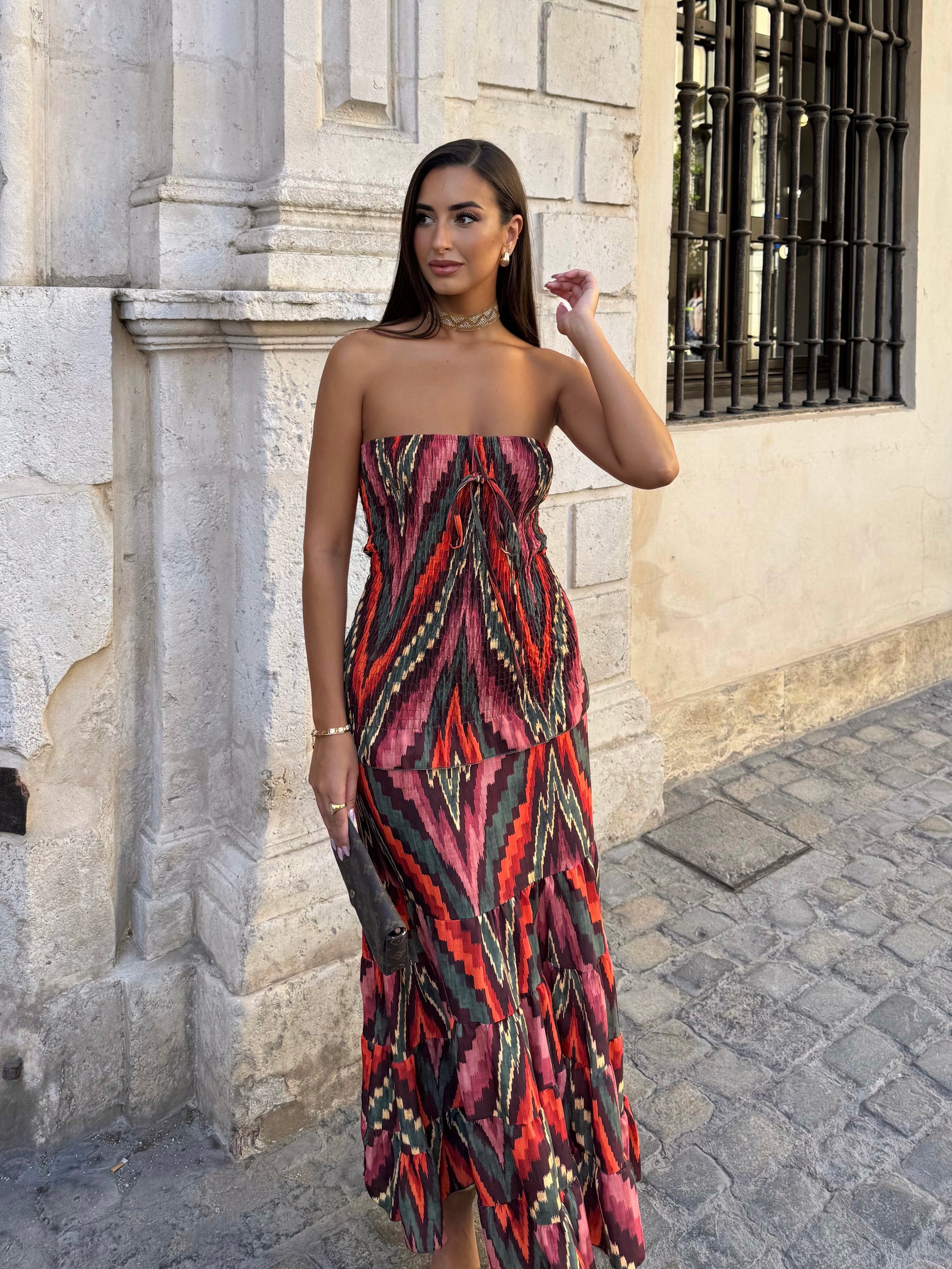 VESTIDO LAVINIA ROJO