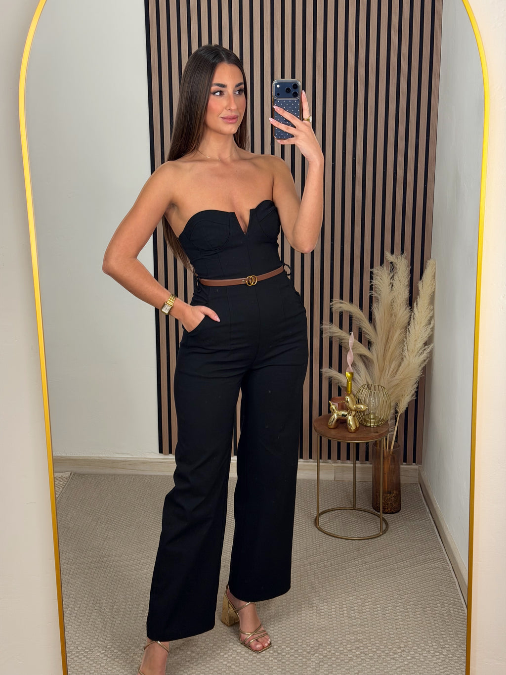MONO DENIM NEGRO