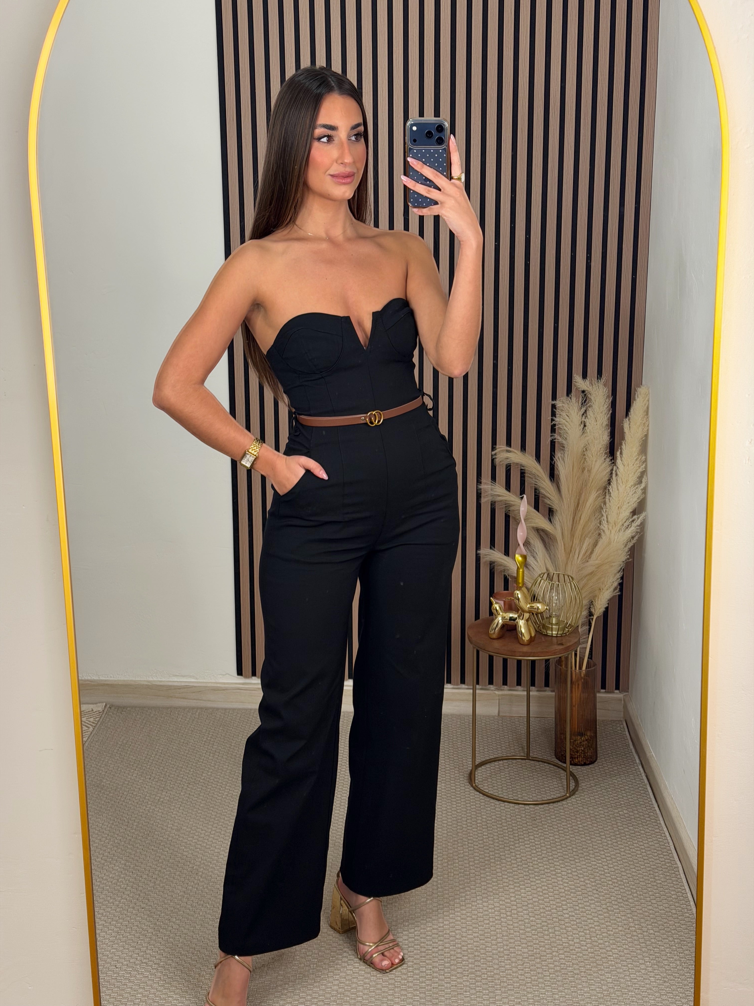 MONO DENIM NEGRO
