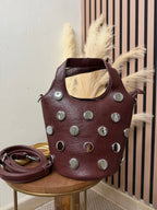BOLSO CUBO MARRÓN