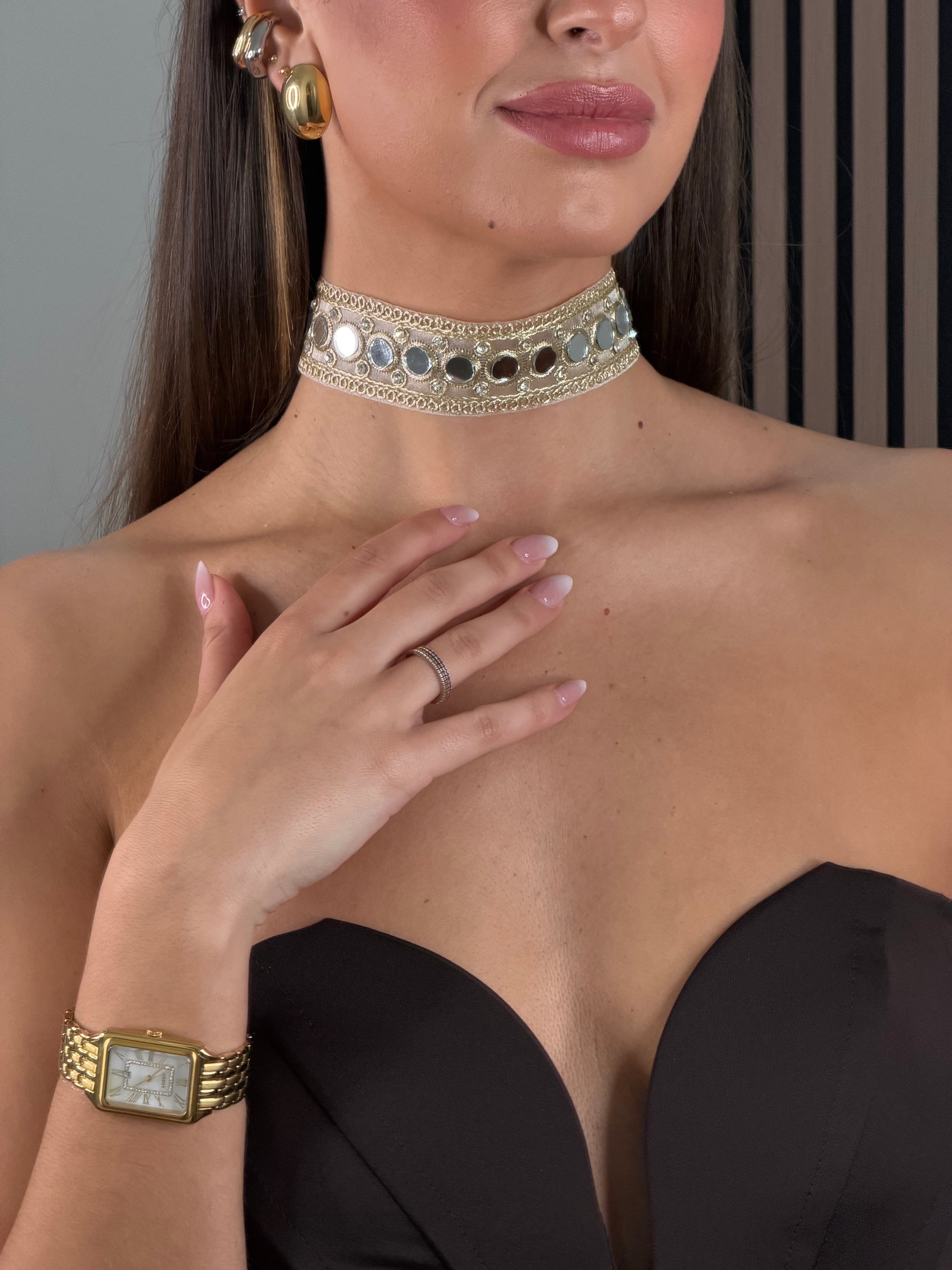 CHOKER CÍRCULOS
