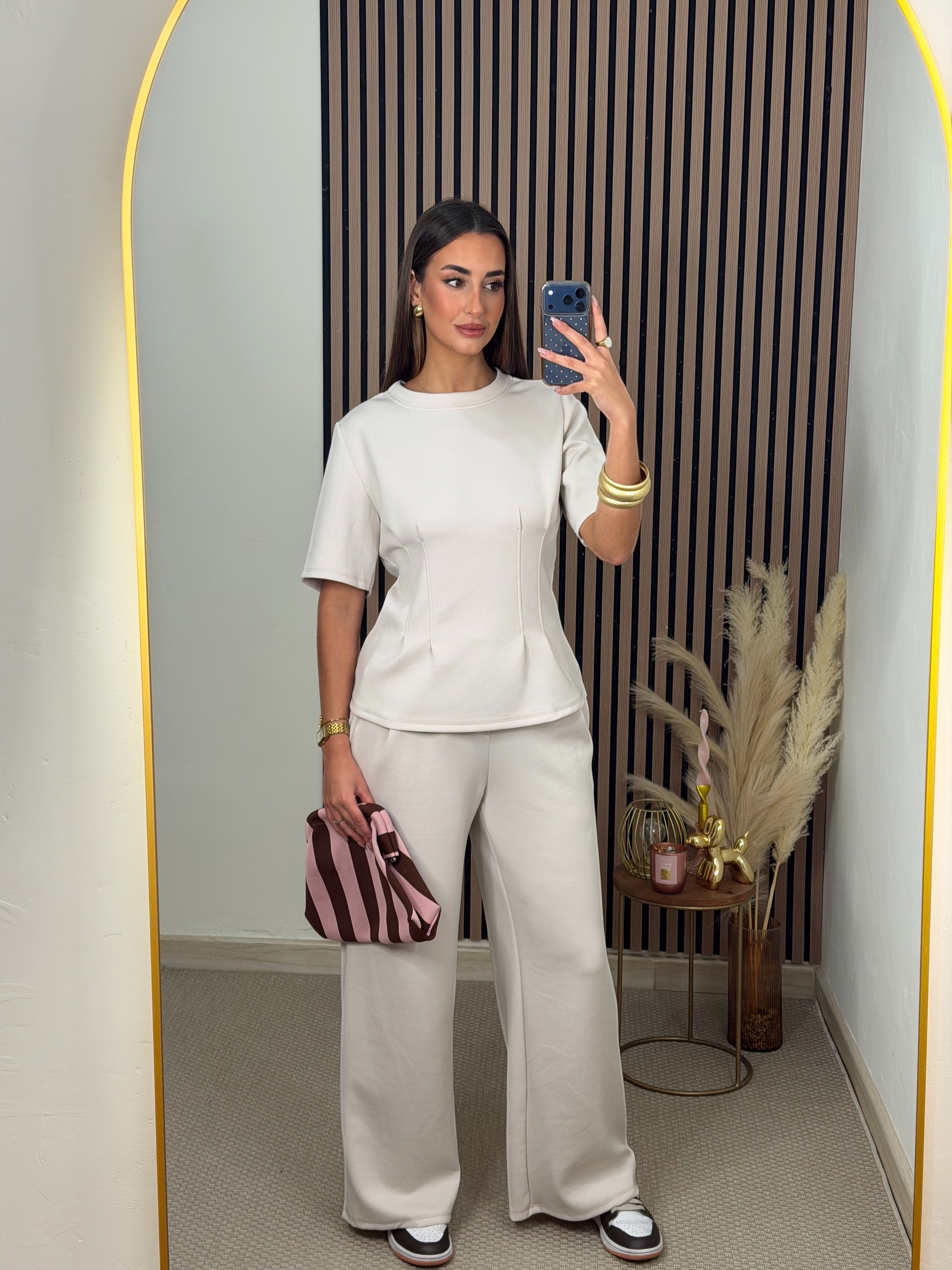CONJUNTO NÉBULA BEIGE