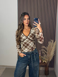 TOP MANDI MARRÓN