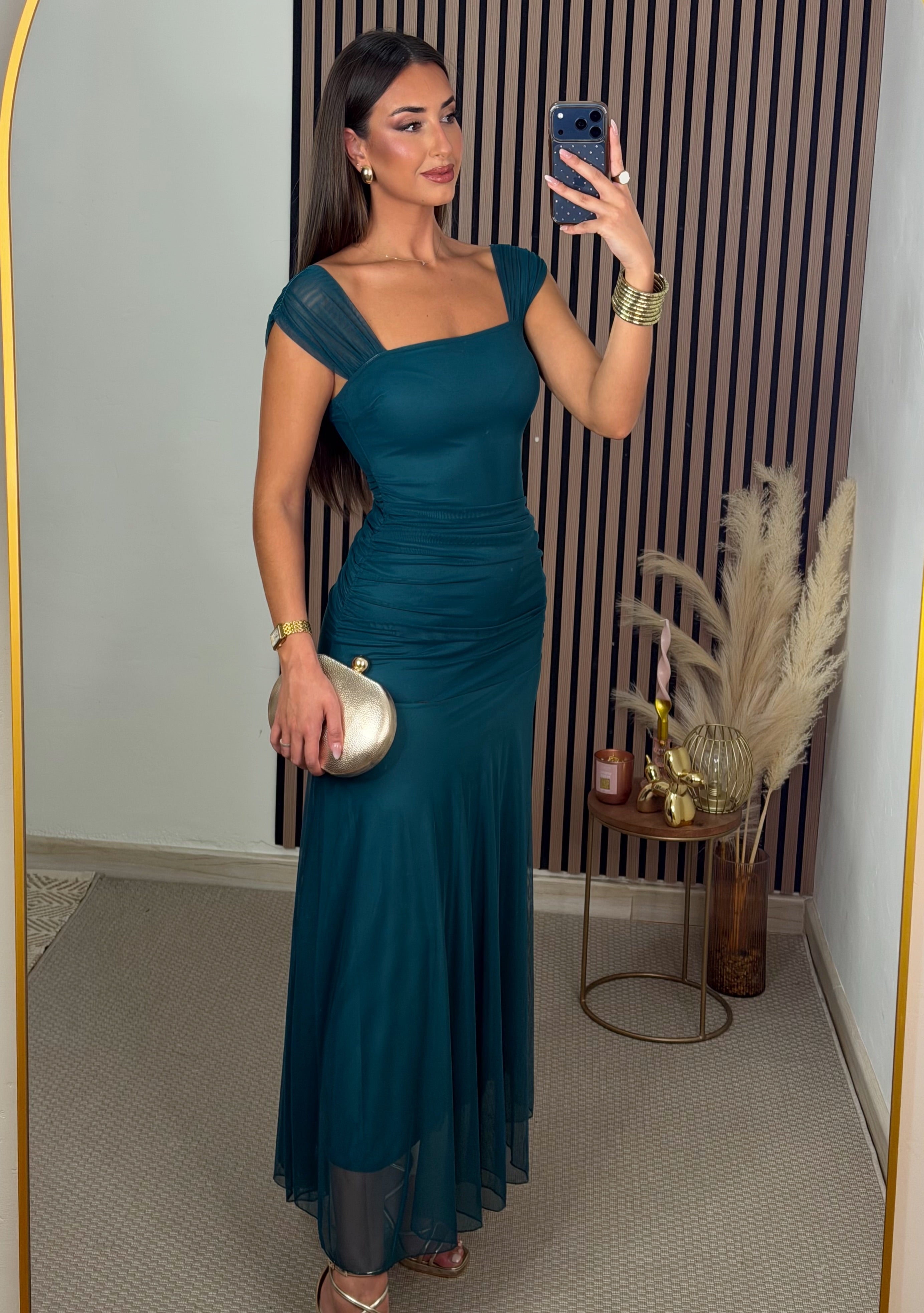 VESTIDO TULL ESMERALDA
