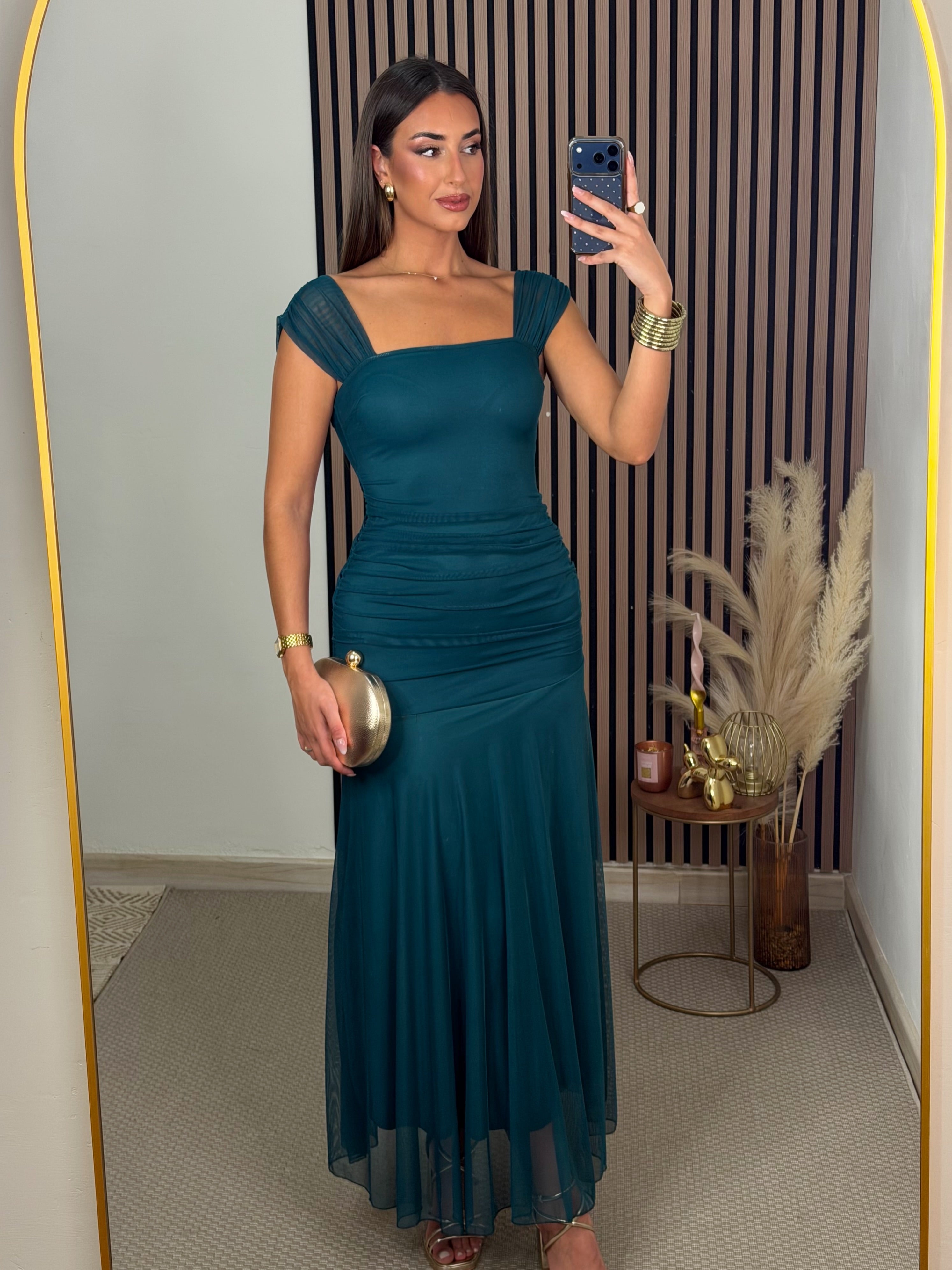 VESTIDO TULL ESMERALDA