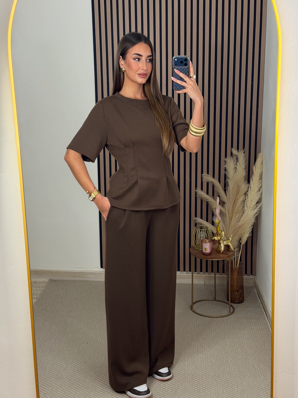 CONJUNTO NÉBULA MARRÓN