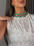 CHOKER ECLIPSE TURQUESA