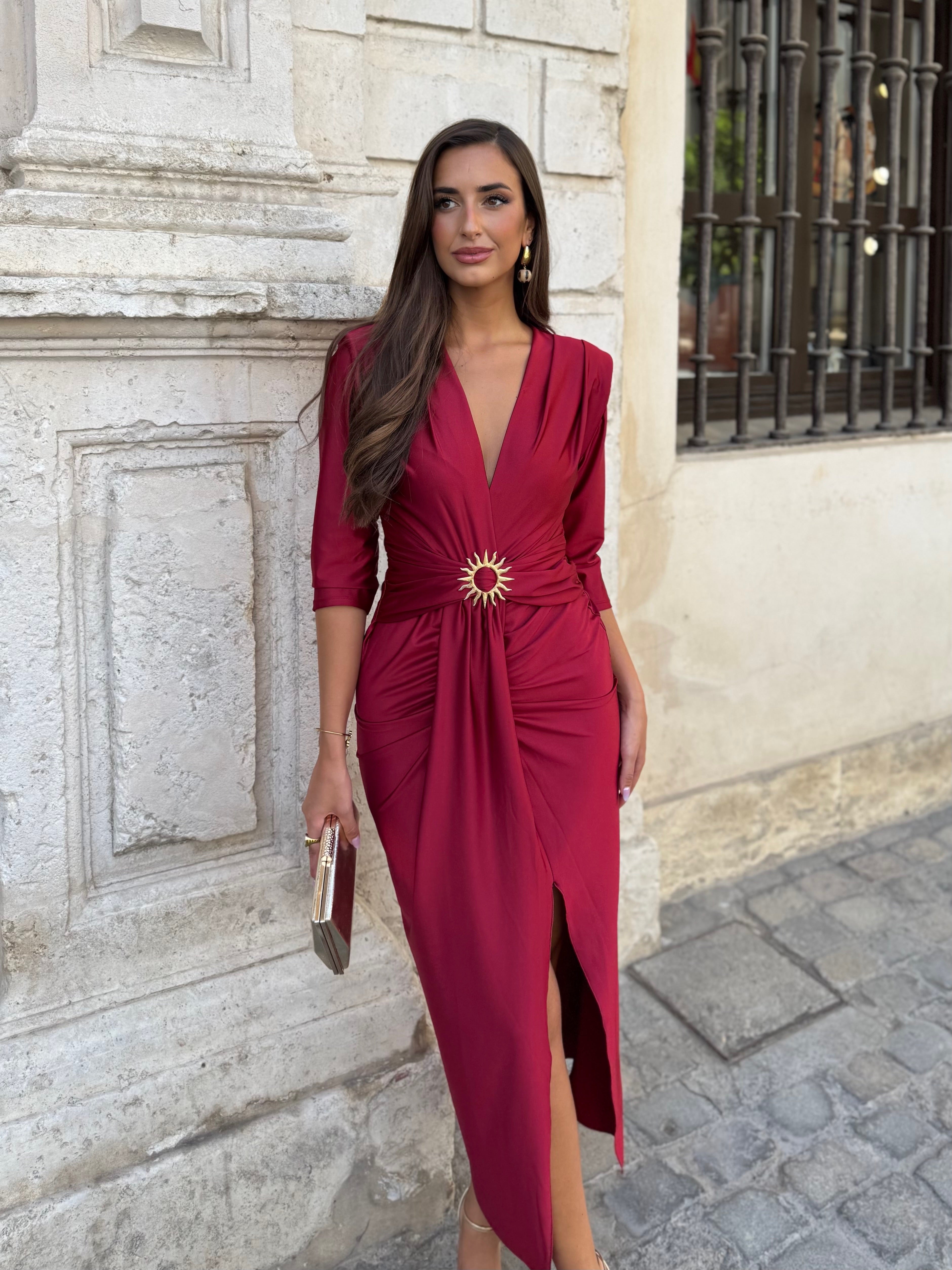 VESTIDO ATENEA ROJO