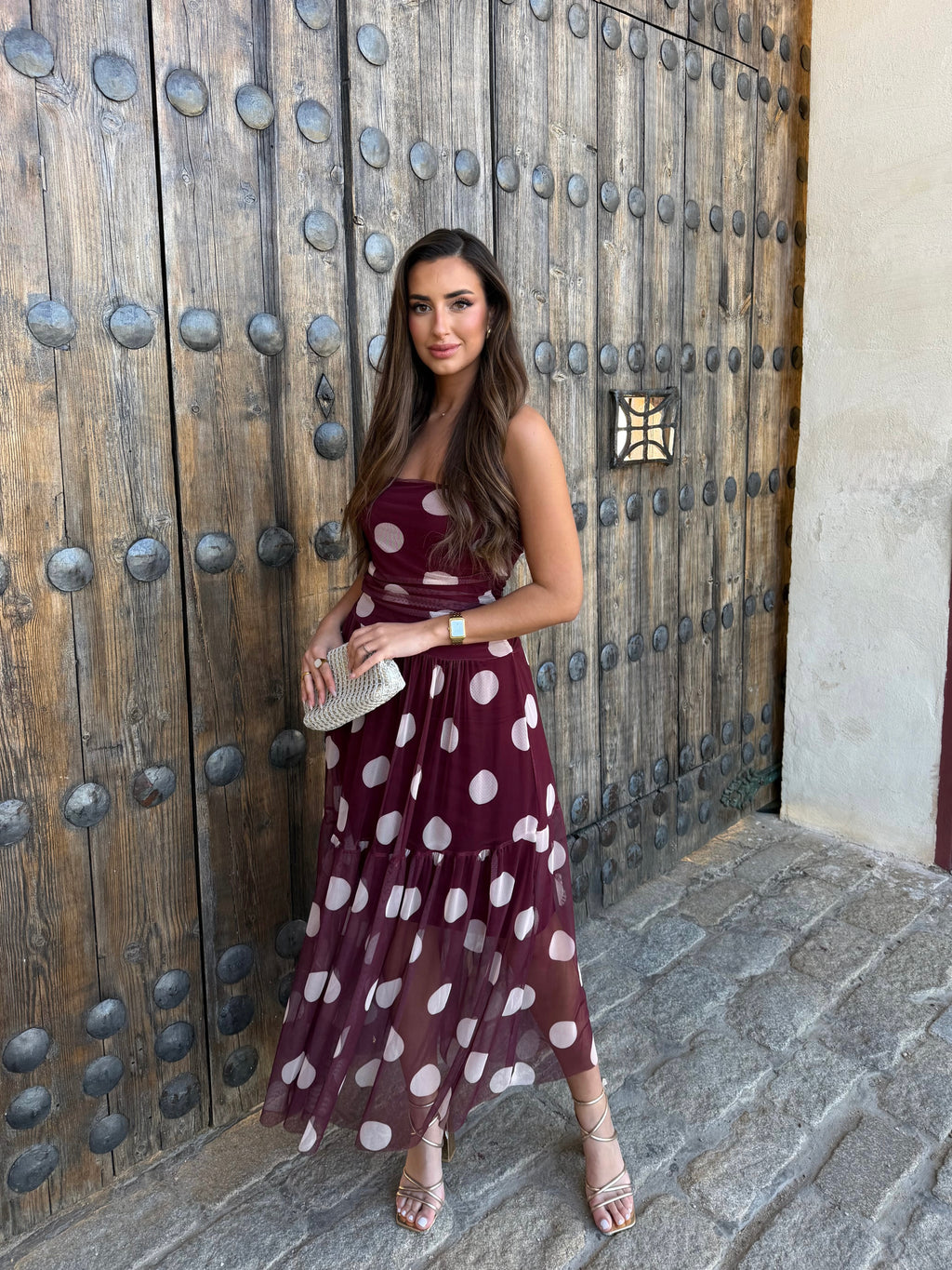 VESTIDO CARMEN TINTO