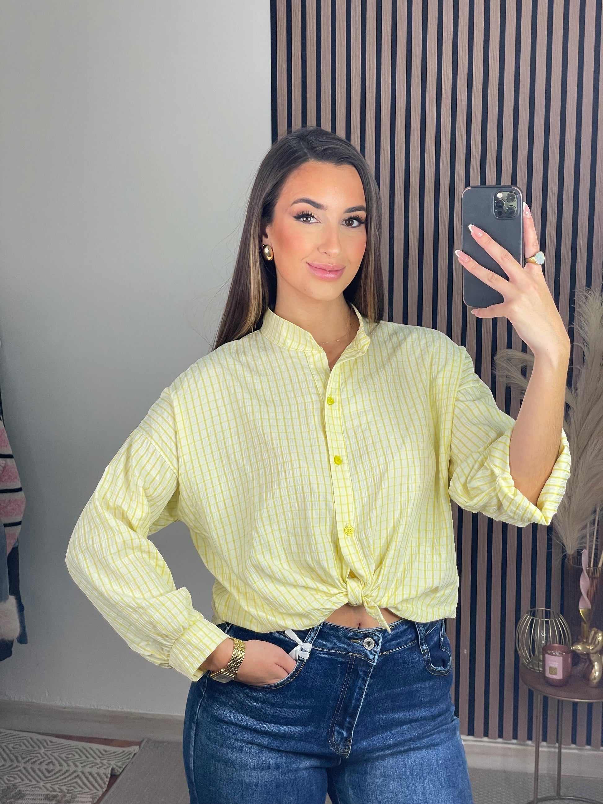 CAMISA SALERO AMARILLA