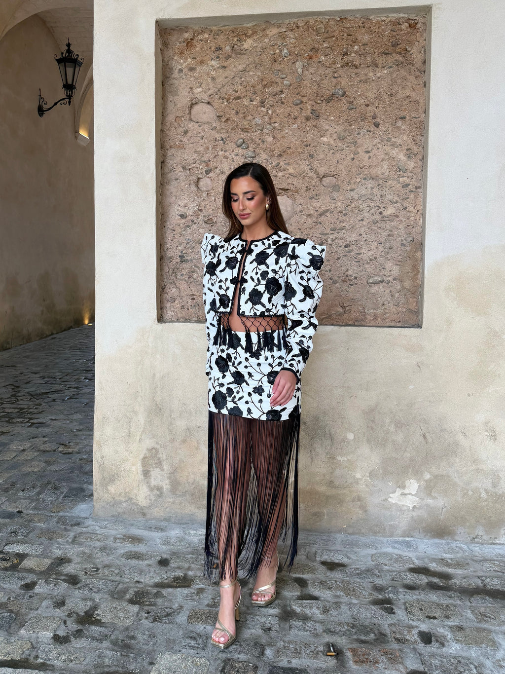 CONJUNTO CANASTA BORDADO BLANCO