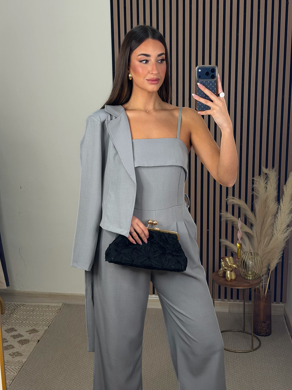 CONJUNTO MANUELA GRIS