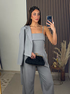 CONJUNTO MANUELA GRIS