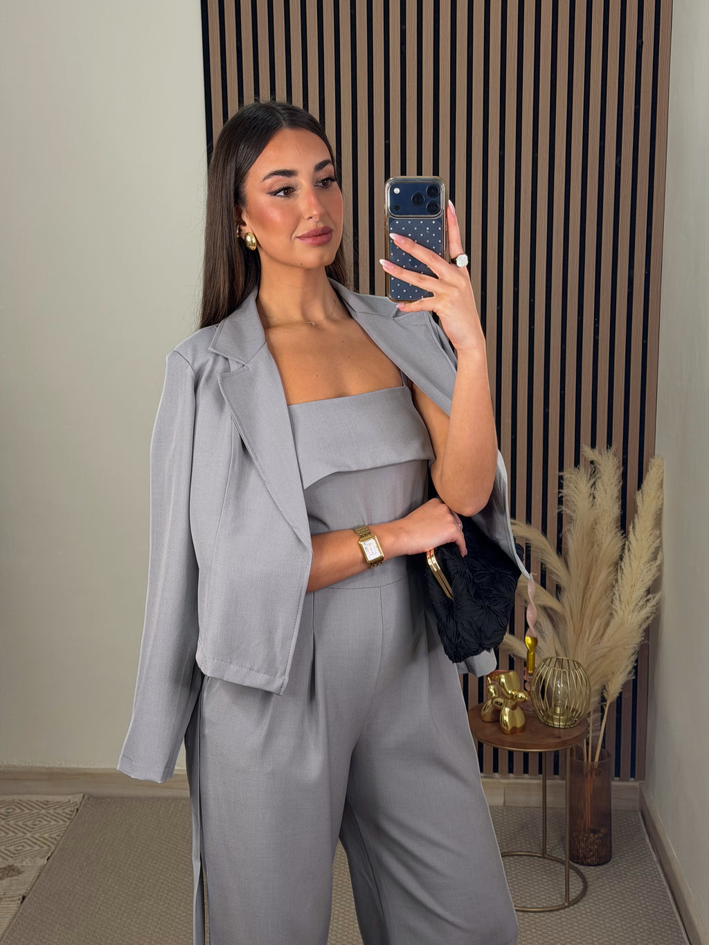 CONJUNTO MANUELA GRIS