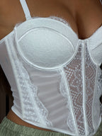 CORSET MARIPOSA BLANCO