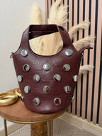 BOLSO CUBO MARRÓN