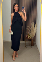 VESTIDO ROSA NEGRO