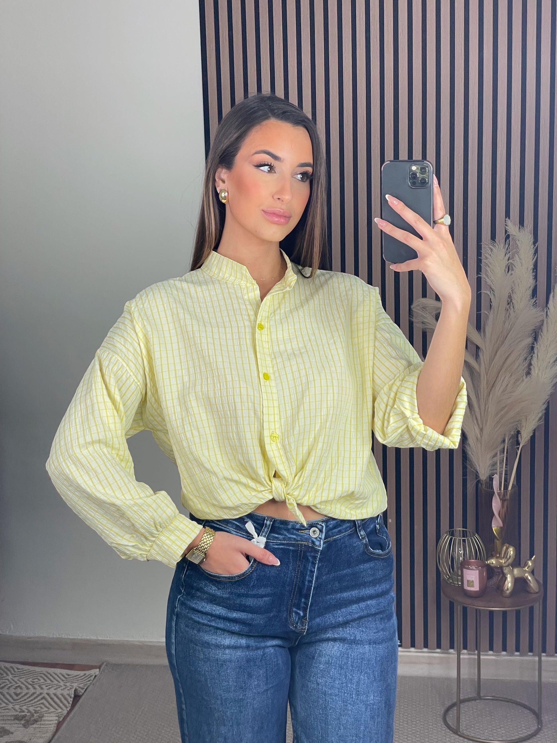 CAMISA SALERO AMARILLA