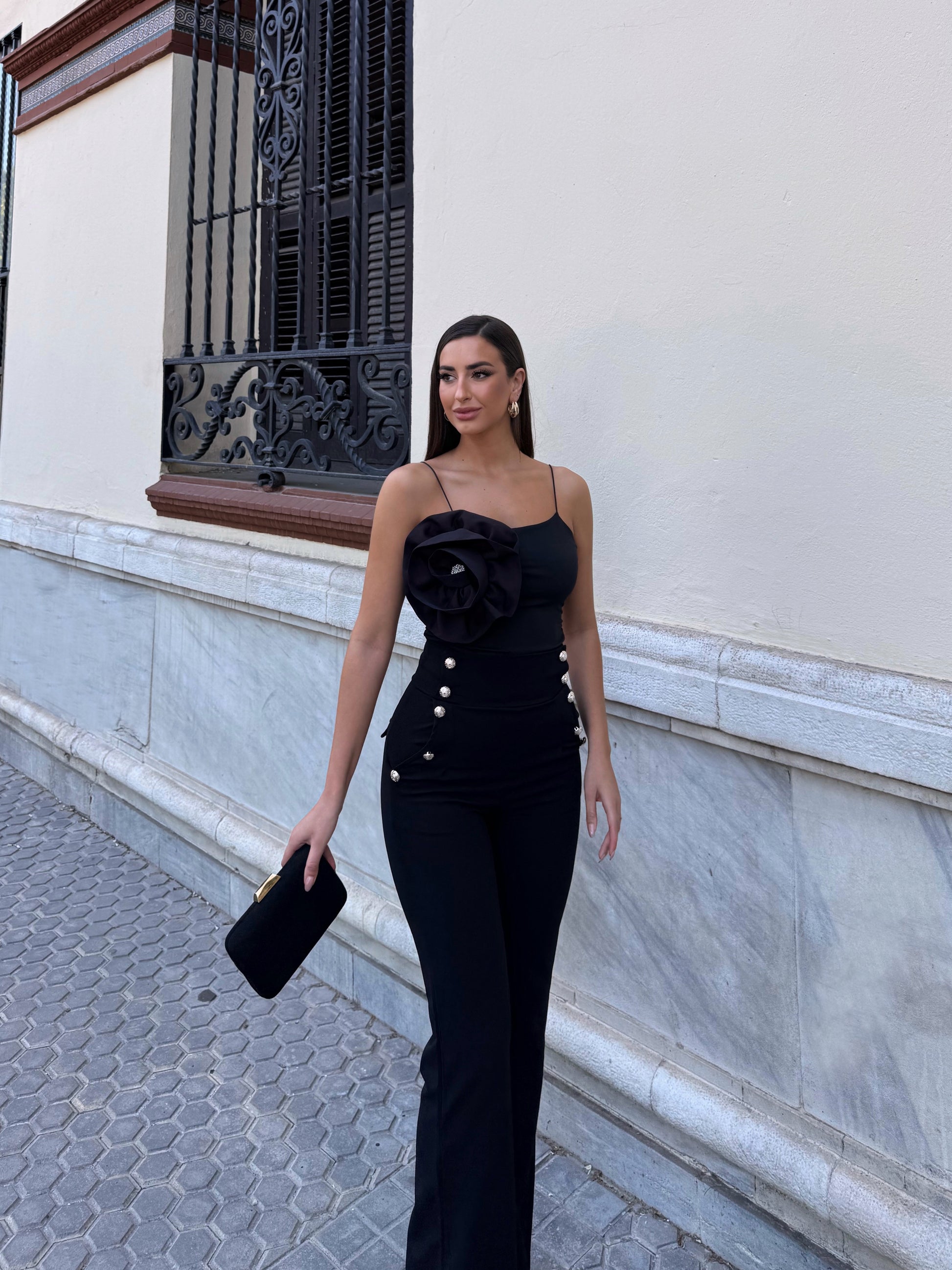 CONJUNTO ROSA DE MEDIA NOCHE