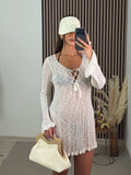 VESTIDO PLAYA TOSTADO