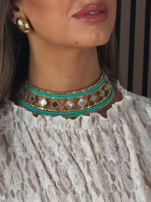 CHOKER ECLIPSE TURQUESA