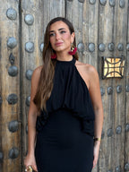 VESTIDO ROSA NEGRO